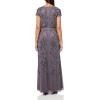image:imageAdrianna Papell Embellished Mikado GownMoonscape