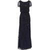 image:imageAdrianna Papell Embellished Mikado GownNavy Black