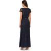 image:imageAdrianna Papell Embellished Mikado GownNavy Black