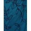image:imageAdrianna Papell Embellished Mikado GownTeal Sapphire