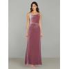 image:imageAdrianna Papell Womens Cowl Neck Velvet GownAntique Rose