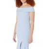 image:imageAdrianna Papell Womens Crepe Ruffle GownElegant Sky