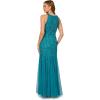 image:imageAdrianna Papell Womens Halter Beaded DressTeal