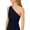 image:imageAdrianna Papell Womens One Shoulder Jersey Dress Red Wine 8Midnight