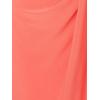 image:imageAdrianna Papell Womens One Shoulder Jersey Dress Red Wine 8Orange Coral