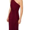 image:imageAdrianna Papell Womens One Shoulder Jersey Dress Red Wine 8Red Wine