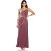 image:imageAdrianna Papell Womens Cowl Neck Velvet GownAntique Rose
