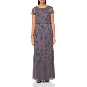 image:imageAdrianna Papell Embellished Mikado GownMoonscape