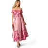 image:imageAdrianna Papell OffShoulder Dress Pink MultiPink Multi