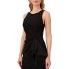 image:imageAdrianna Papell Ruffle Crepe Halter Gown Radiant FuchsiaBlack