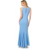 image:imageAdrianna Papell Ruffle Crepe Halter Gown Radiant FuchsiaBluebell