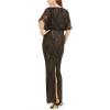 image:imageAdrianna Papell Womens Beaded Column GownBlack Nude