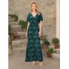 image:imageAdrianna Papell Womens Burnout Velvet GownHunter