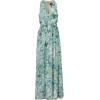 image:imageAdrianna Papell Womens Chiffon Leaf Long DressSlate