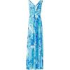 image:imageAdrianna Papell Womens Floral Print Sleeveless GownPeri Multi