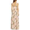 image:imageAdrianna Papell Womens Floral Printed Organza GownBlush Multi