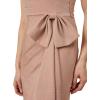 image:imageAdrianna Papell Womens Metallic Knit Cascade GownGinger