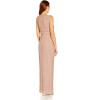 image:imageAdrianna Papell Womens Metallic Long GownRose