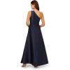 image:imageAdrianna Papell Womens One Shoulder Mikado GownMidnight