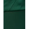 image:imageAdrianna Papell Womens One Shoulder Satin Crepe GownDeep Forest