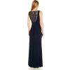 image:imageAdrianna Papell Womens Sequin Jersey DressMidnight