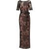 image:imageAdrianna Papell Womens Sequin Lace Mermaid DressBlackNude