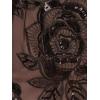image:imageAdrianna Papell Womens Sequin Lace Mermaid DressBlackNude