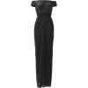 image:imageAdrianna Papell Womens Sequin Off The Shoulder GownBlack