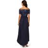 image:imageAdrianna Papell Womens Sequin Taffeta GownNavy