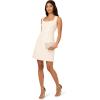 image:imageAdrianna Papell Womens Sequin Tweed Sheath DressIvory Multi