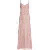 image:imageAdrianna Papell Womens Spaghetti Strap Blouson GownDusted Petal