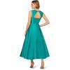 image:imageAdrianna Papell Womens Sweetheart Mikado Ankle DressExotic Jade
