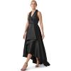 image:imageAdrianna Papell Womens Tuxedo High Low GownBlack