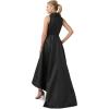 image:imageAdrianna Papell Womens Tuxedo High Low GownBlack