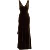 image:imageAdrianna Papell Womens Velvet Flounce Hem GownBeyond Moss