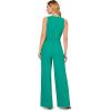 image:imageAdrianna Papell Womens Wide Leg Bow Detail JumpsuitBotanic Green