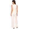 image:imageAdrianna Papell Womens Wide Leg Bow Detail JumpsuitIvory