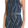 image:imageWomens Fullly Beaded GownNavy