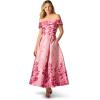 image:imageAdrianna Papell OffShoulder Dress Pink MultiPink Multi