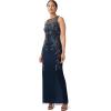 image:imageAdrianna Papell Womens Beaded Column GownMidnight