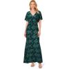 image:imageAdrianna Papell Womens Burnout Velvet GownHunter