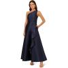 image:imageAdrianna Papell Womens One Shoulder Mikado GownMidnight