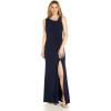 image:imageAdrianna Papell Womens Sequin Jersey DressMidnight
