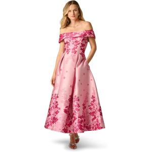 image:imageAdrianna Papell OffShoulder Dress Pink MultiPink Multi
