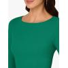 image:imageAdrianna Papell Knit Crepe Tiered Sleeve DressRadiant Emerald