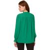image:imageAdrianna Papell Womens Aed Ruffle Tie TopEmerald