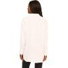 image:imageAdrianna Papell Womens Airflow Woven Button Down Top WSide SlitsIvory
