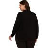 image:imageAdrianna Papell Womens Knit Button Front VNeckBlack