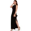 image:imageAdrianna Papell Womens Beaded Shoulder GownBlack
