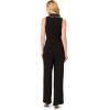image:imageADRIANNA PAPELL PEARL CREPE JUMPSUIT IVORY